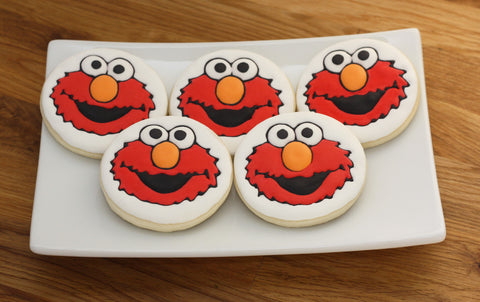 Elmo Cookies