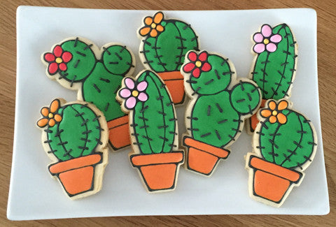 Cactus Sugar Cookie - Baking Fun - www.bakingfun.ca