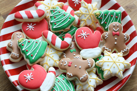 Christmas and Winter Cookie Bites